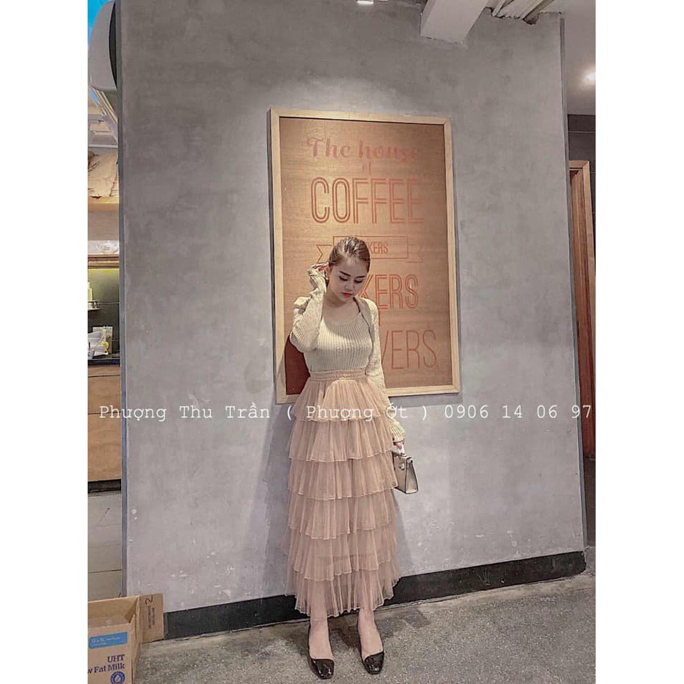 Chân váy  maxi nhiều tầng mã 612(kèm video,ảnh thật) | BigBuy360 - bigbuy360.vn