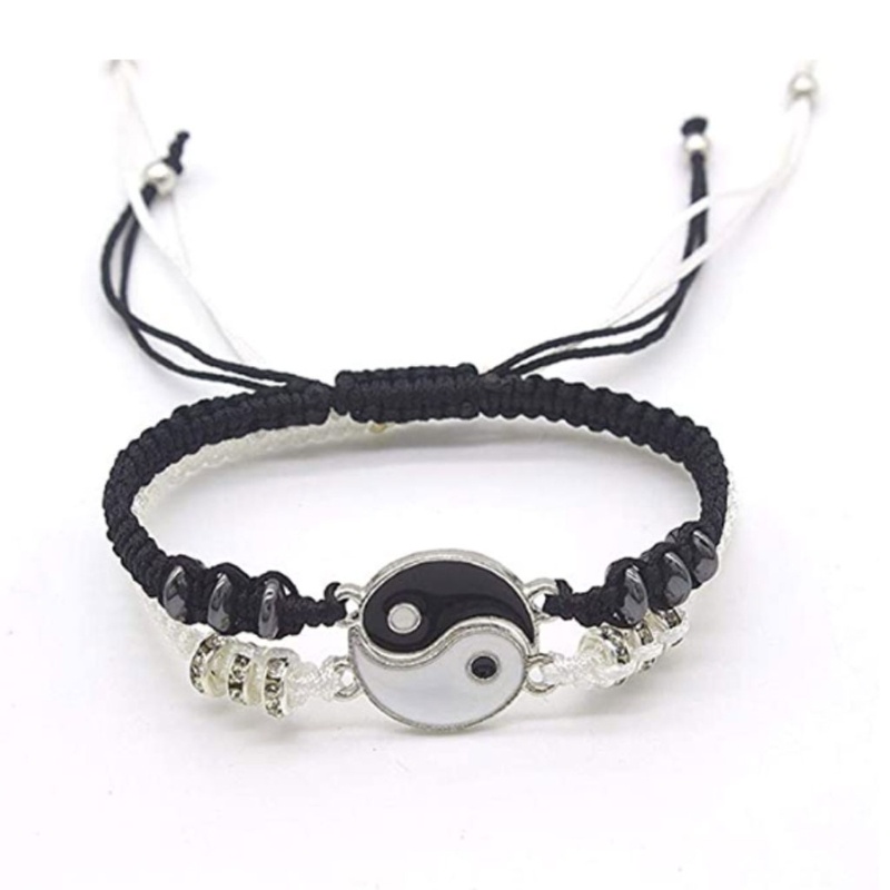 Flgo Set 2 Vòng Tay Dây Xích Thái Cực Quyền Phù Hợp Cho Mọi Người