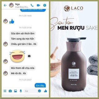 Sữa tắm men rượu Sake 290 gram