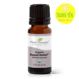 Tinh Dầu Giảm Đau Nhanh Hữu Cơ Plant Therapy - Organic Rapid Relief 10ml