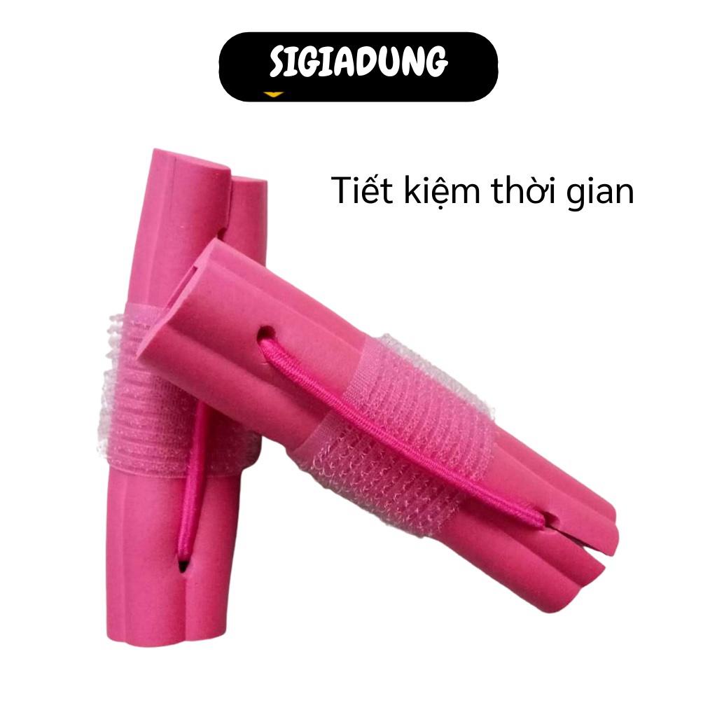 [SGD] Lô Tóc - Hộp 6 Lô Xốp Uốn Xoăn Tóc Tạo Kiểu Gợn Sóng, Nhanh Gọn 7864