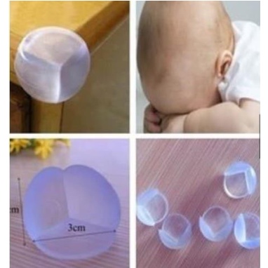 Bộ 4 Nút Bịt Góc Bàn Silicon Chống Va Chạm Cho Bé