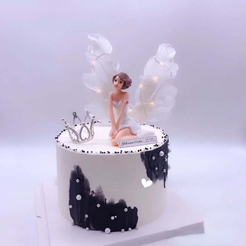 Vương Miện Chữ Happy Birthday Đính Kim Cương Giả Sang Trọng