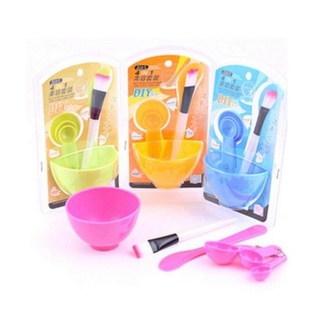 Bộ trộn mặt nạ 4in1 đa năng / set bát trộn mặt nạ 6 chi tiết tiện lợi chăm sóc da mặt