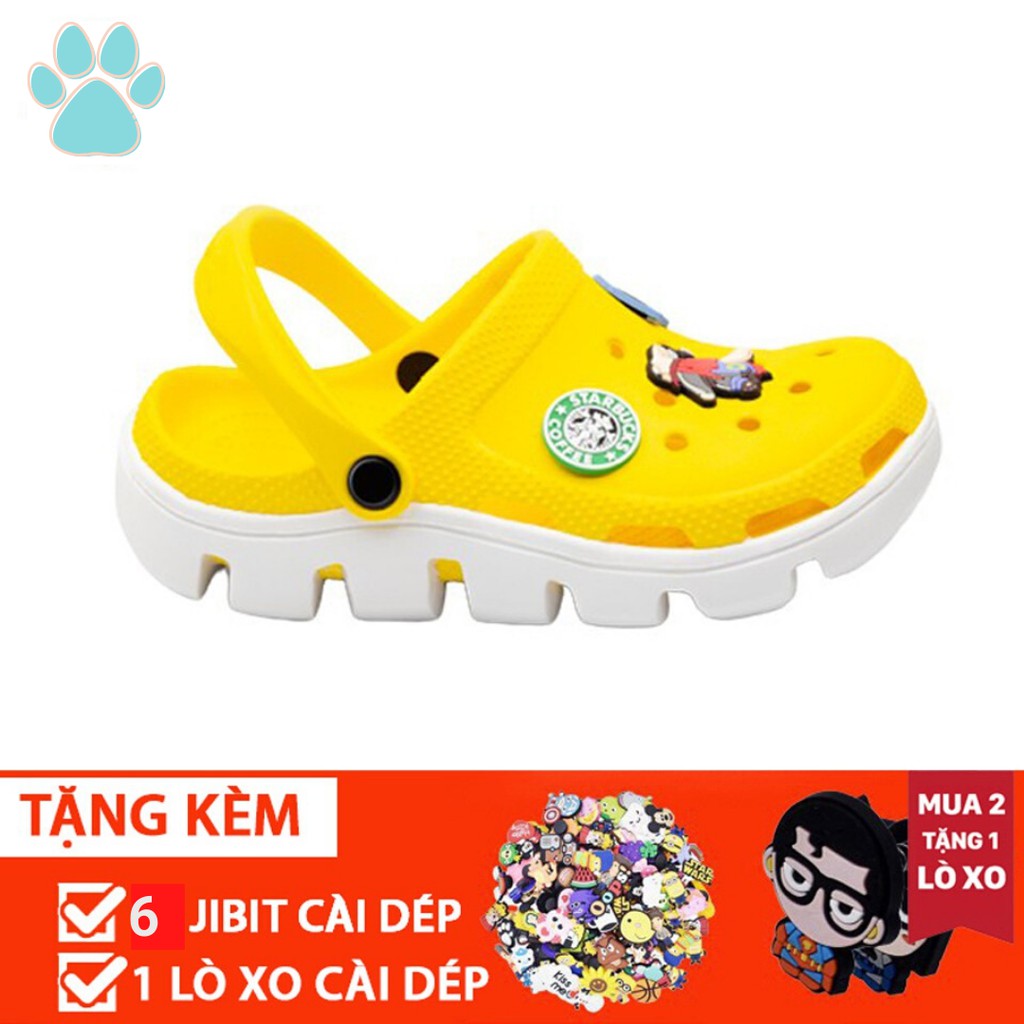 Dép cross cá, dép sục độn đế đi mưa tặng 6 jb Tại Bun Shop | BigBuy360 - bigbuy360.vn