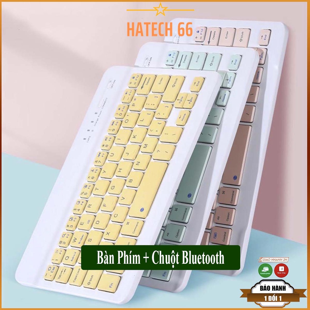 Bàn Phím Bluetooth và Chuột Bluetooth AIVK 10 Inch Chất Lượng Cao Cho Máy Tính Bảng,Bút cảm ứng ipad - HATECH66
