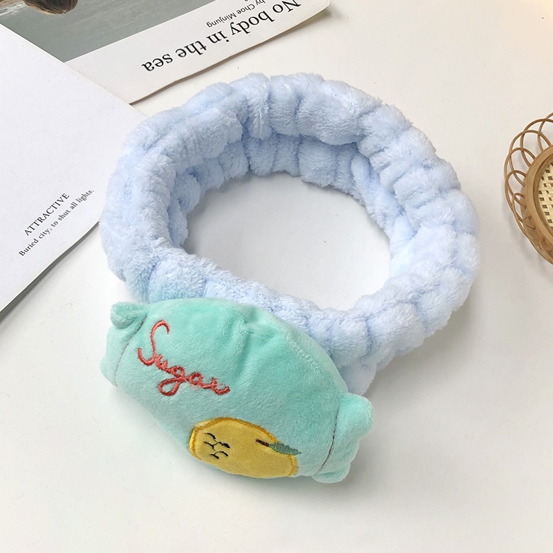 Băng Đô Rửa Mặt Hình Trái Cây Dễ Thương Phong Cách Hàn Quốc