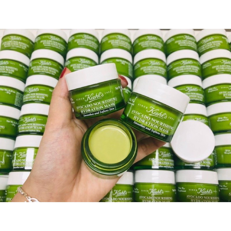 [100% AUTH]-MINISIZE- Mặt Nạ Bơ Cấp Ẩm Kiehl's  Avocado Nourishing Hydrating Mask 14G