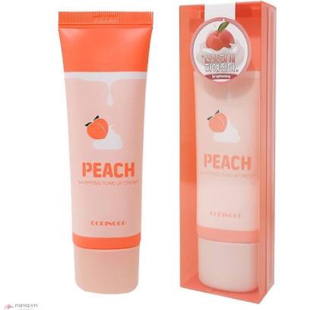 Kem Đào Peach Whip Tone Up Nâng Tone Da Trắng Hồng 50g