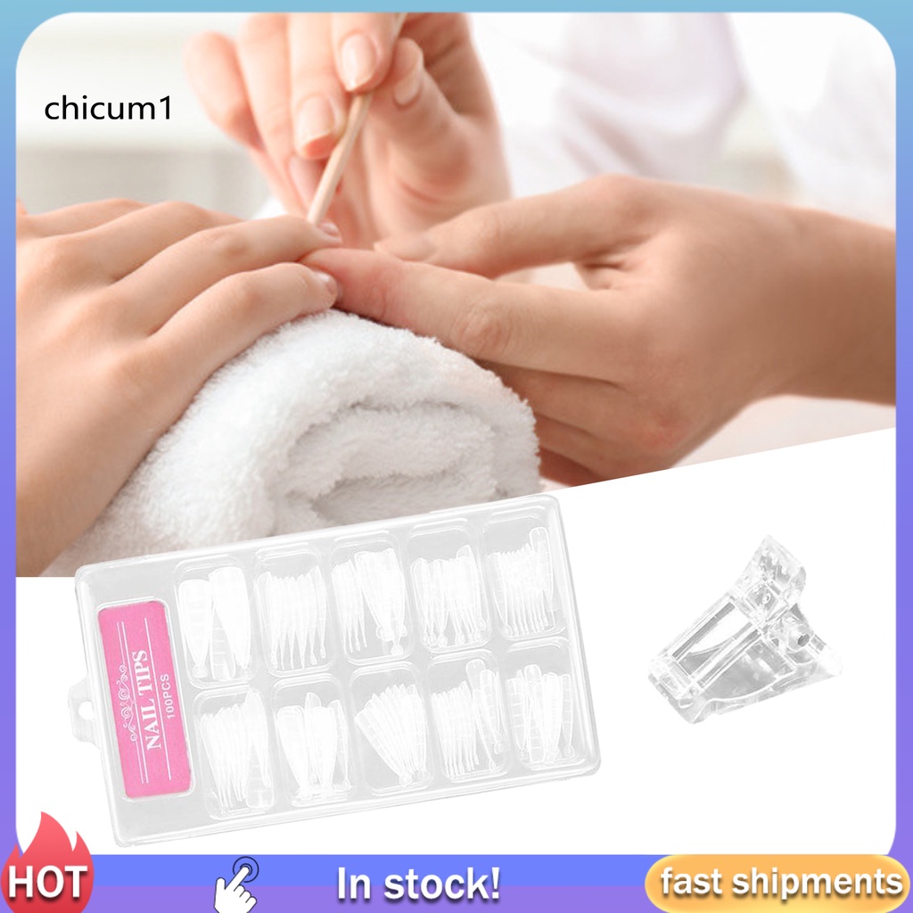 Set 100 Khuôn Làm Móng Tay Hình Giày Cao Gót Độc Đáo Thời Trang Diy