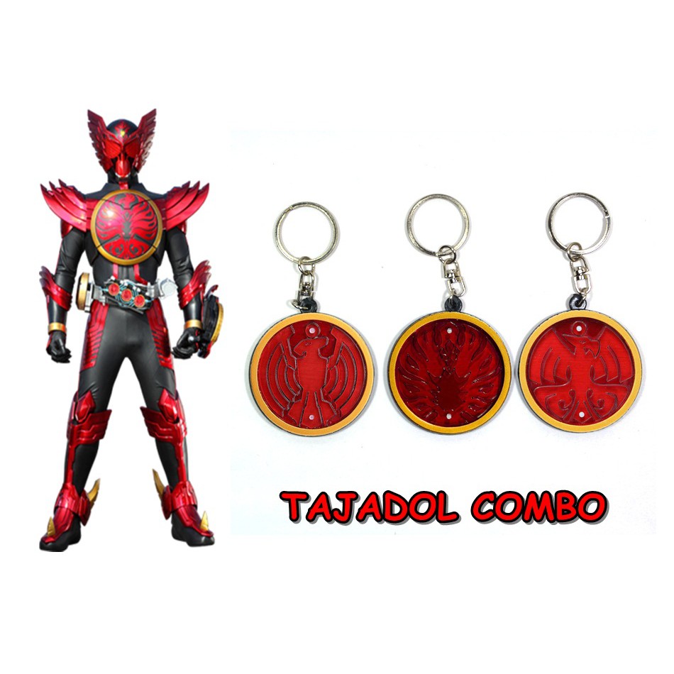 Móc Khóa Hình Kamen Rider Ooo Tajadol Độc Đáo