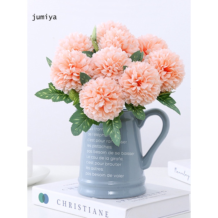 Hoa Cúc Giả 9 Màu Trang Trí Tiệc Cưới