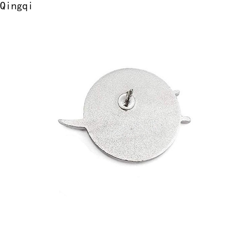 Ghim cài áo MISS ZOE hình biểu tượng không gian màu xanh dương thời trang