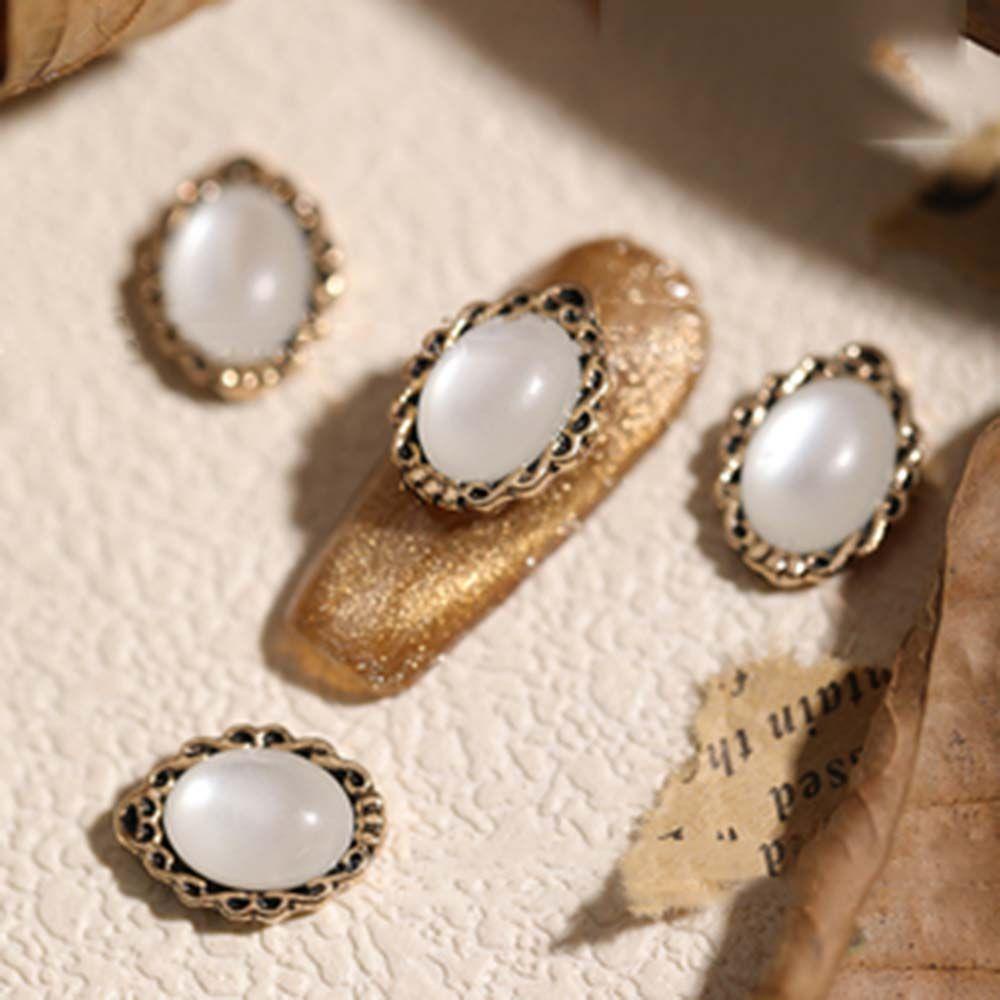 QQMALL Hộp Phụ Kiện Trang Trí Móng Nghệ Thuật 3D Phong Cách Hàn Quốc