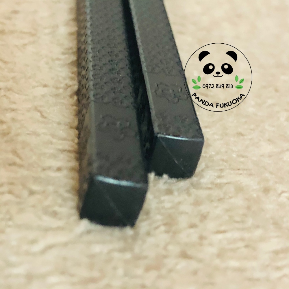 Đũa Kháng Khuẩn Nhật Bản Shikisai  chống trơn, chống mốc sợi nhựa thuỷ tinh Panda Fukuoka