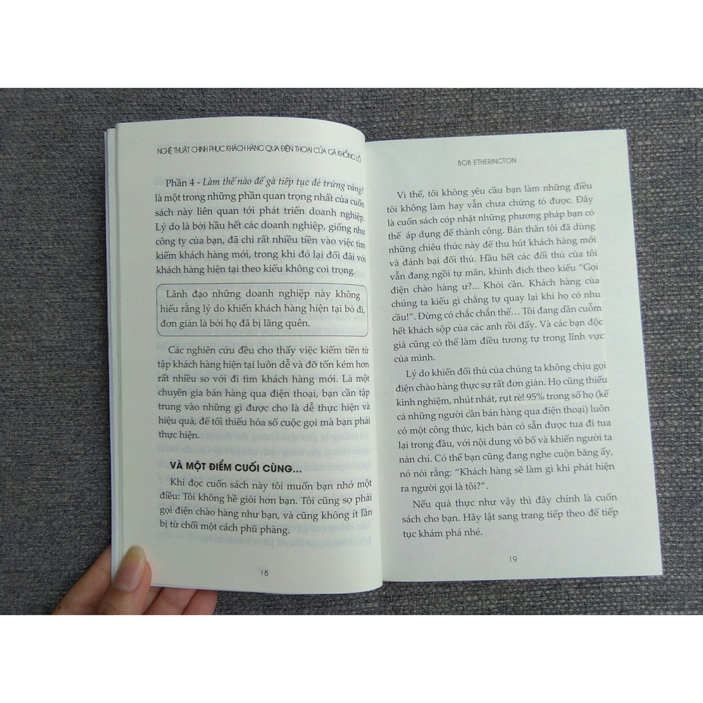 Sách-Nghệ Thuật Chinh Phục Khách Hàng Qua Điện Thoại Của Gã Khổng Lồ
