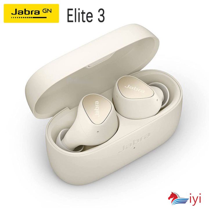Jabra Elite 3 Bluetooth Không Dây Tws Tai Nghe Chống Nước Thể Thao Tai Nghe Nhét Tai Cách Âm Tai Nghe Cuộc Gọi Rõ Ràng