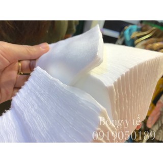 Bông Y Tế Cắt Miếng 1kg - Bao bì và Màng bông mới