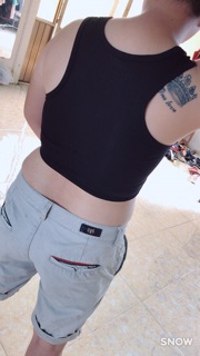 [ Hỏa Tốc ]Áo Nịt tomboy- Ngắn Có Viền [ Bản Nịt Gen Cứng Bó Trước Ngực ]