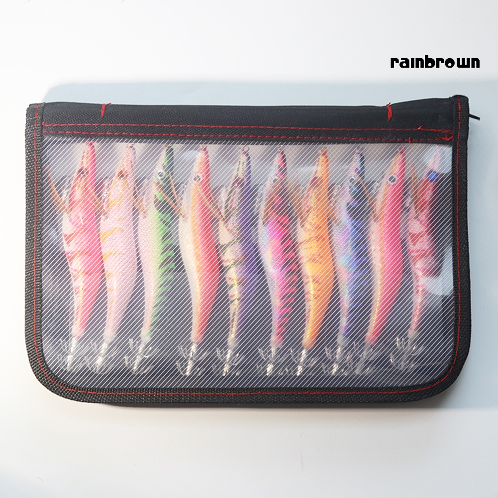 10 Mồi Câu Cá/ Mực Có Móc Phát Sáng