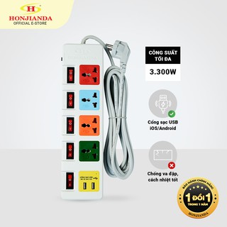Ổ CẮM ĐIỆN HONJIANDA HJD-0655B