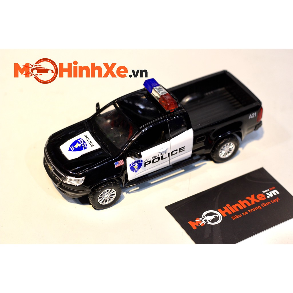 MÔ HÌNH XE CHEVROLET COLORADO ZR2 POLICE 1:32 MSZ