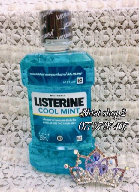 Nước súc miệng Listerine 250ml Thái lan