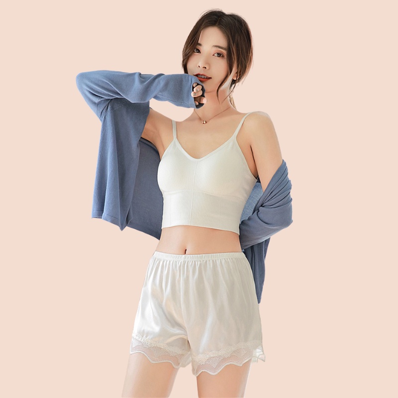 Quần mặc trong váy Eva Bra viền ren cao cấp xinh xắn co dãn 4 chiều GBV3