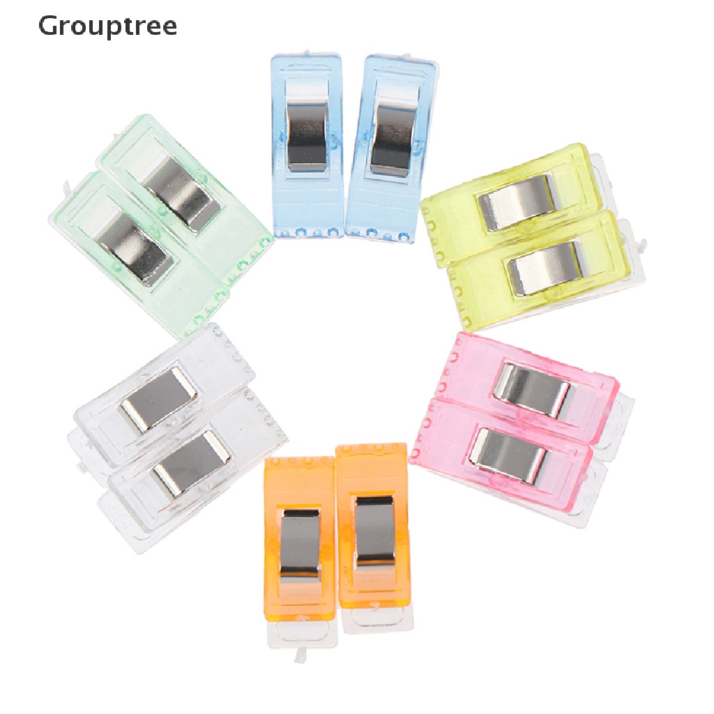 Set 20 Kẹp Giữ Tài Liệu May Vá Màu Sắc Ngẫu Nhiên