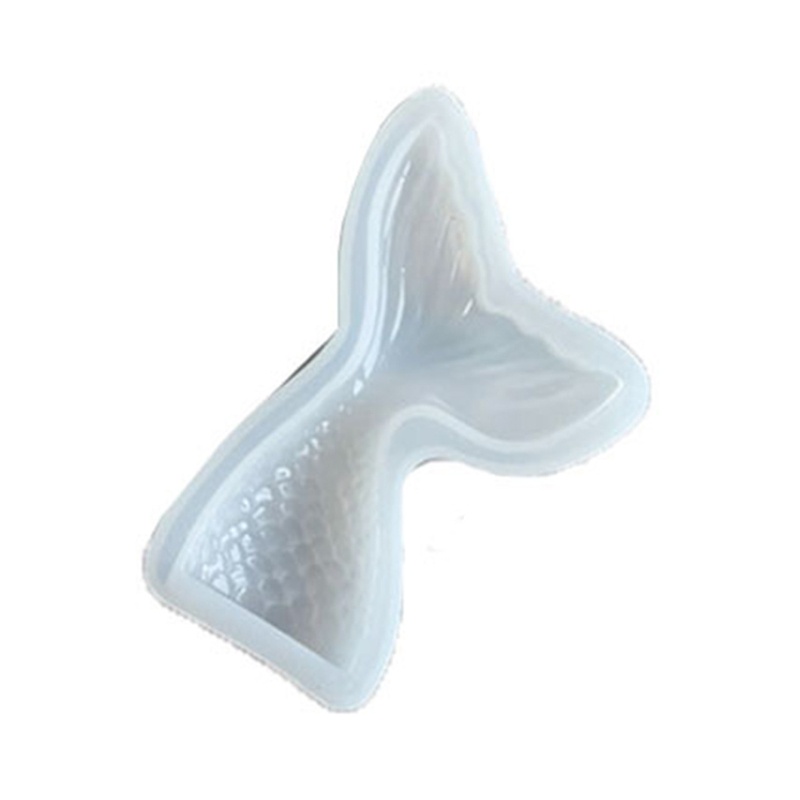 Khuôn silicone làm đá viên hình đuôi cá xinh xắn