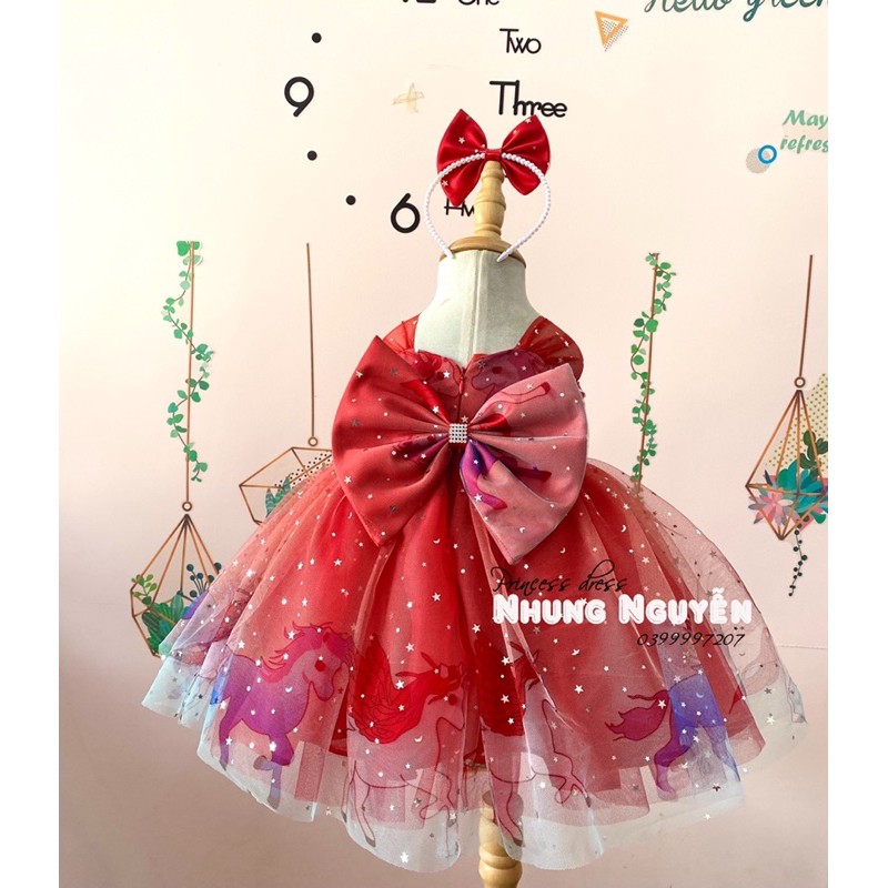 váy công chúa ngựa thần pony
