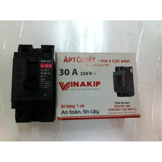 CB Cóc 30A Vinakip /Cầu dao an toàn 30A..