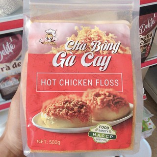 CHÀ BÔNG Gà Cay 500gr SIÊU NGON