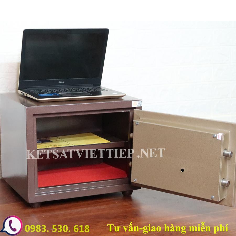 [CHINH HANG] Két sắt Việt Tiệp CV41E khóa điện tử- Két sắt mini-40KG