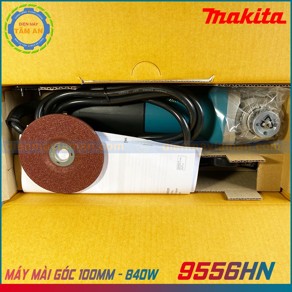 Máy mài góc 840W Makita 9556HN 9556HB| Chính hãng - đủ thuế VAT