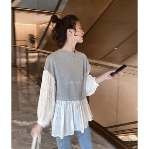 Áo Bầu Xinh Sơ Mi Bầu Xinh AB269