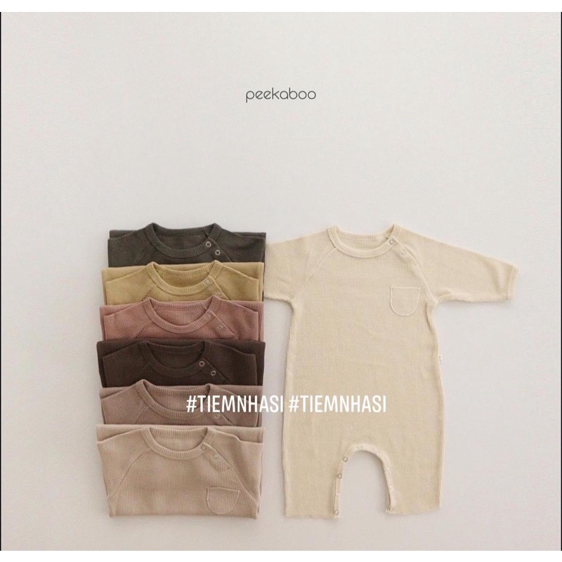 Bộ Waffle peekaboo