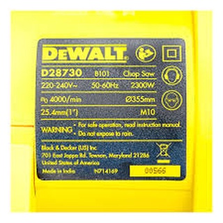 DEWALT máy cắt sắt 355mm D28730