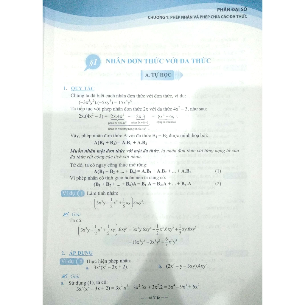 Sách - Tự Học - Nâng Cao Kiến Thức Toán Lớp 8