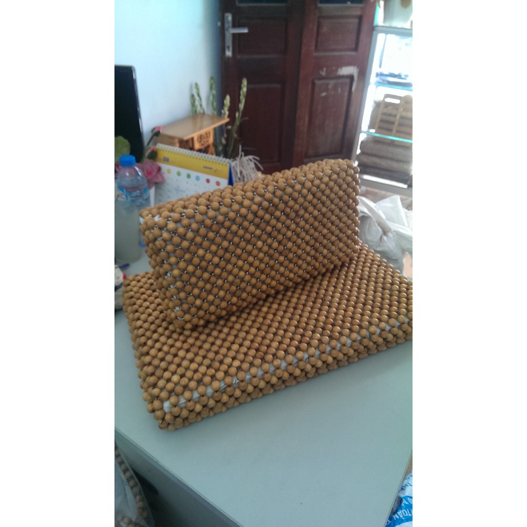 Gối hạt gỗ pơ mu. Hàng Việt Nam