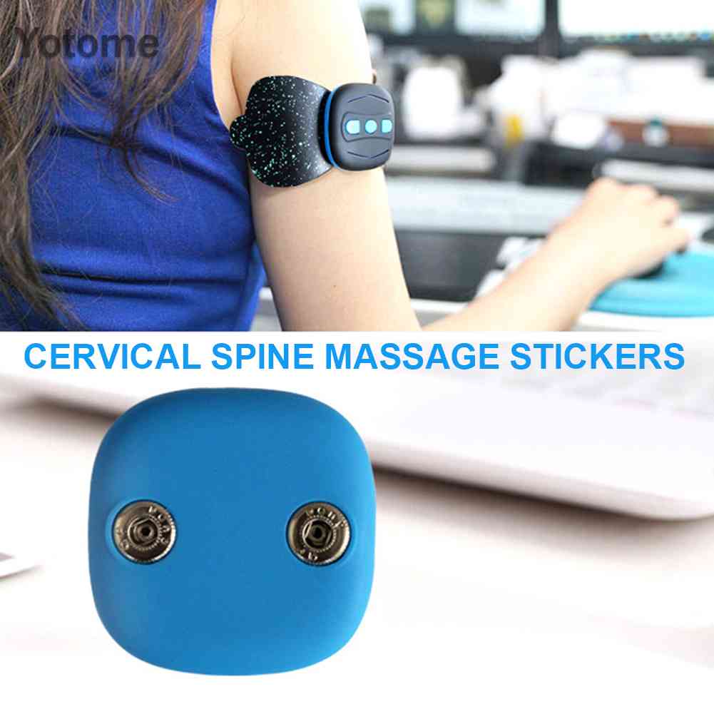 Miếng Dán Massage Mini Thư Giãn Cơ Lưng / Cổ Di Động Tiện Dụng