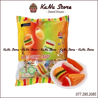 Kẹo dẻo hình fashfood Gummy Candy Risen Mỹ 350g
