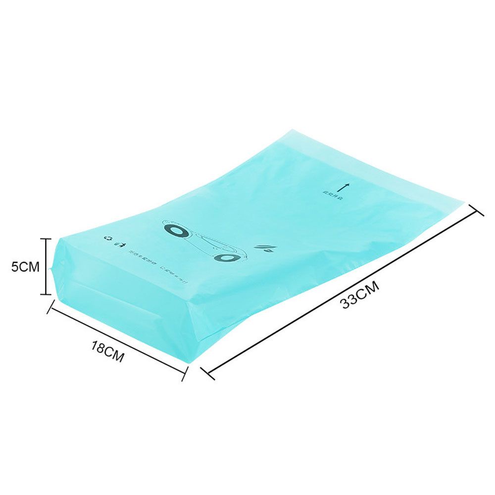 Aaron1 Bộ 50 Túi Đựng Rác Dùng Một Lần Chống Thấm Nước Tự Dính Nhiều Màu Sắc Cho Xe Hơi