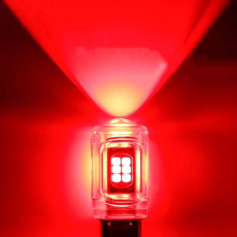 Đèn LED hậu nháy, chớp khi phanh  chớp F1 1157 chip 3030 1153030-16 Màu Đỏ