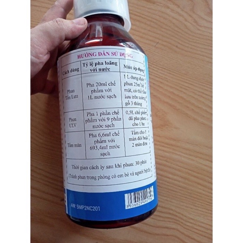 Thuốc diệt côn trùng map permethrin 50ec chai 1000ml