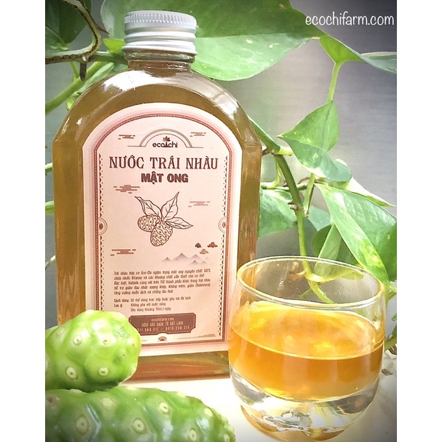 NƯỚC TRÁI NHÀU MẬT ONG ECOCHI - CHAI 250ml