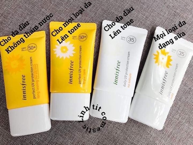 KEM CHỐNG NẮNG INNISFREE SUNCREAM