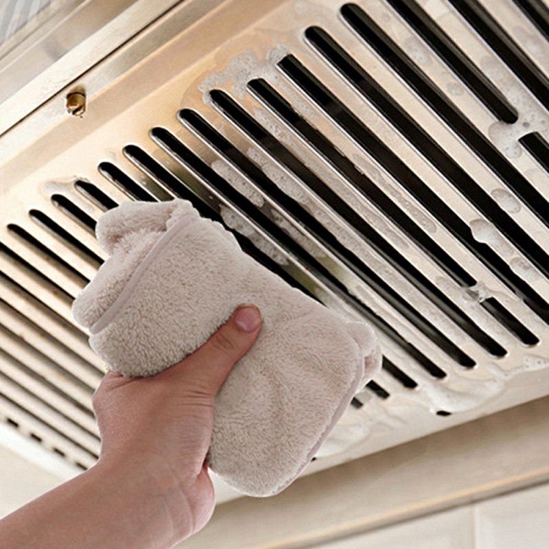 [HÀNG HOT] Khăn Lau Tay Treo Tường Bằng Vải Nhung San Hô,tặng kèm móc treo, Thấm Hút Nhanh Khô Hình Nơ Dễ Thương