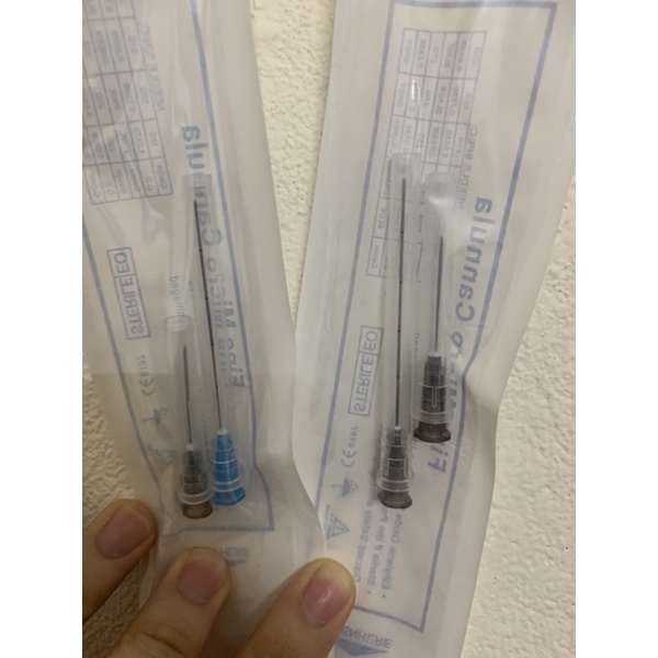 Kim CANNUALA đầu tù các size 22G/23G/25G/27G 50mm