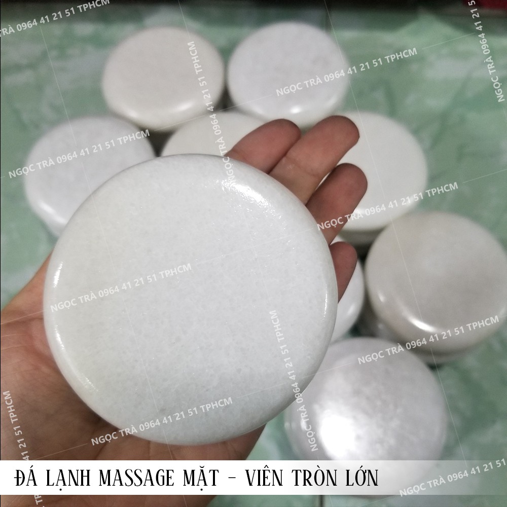 Đá lạnh massage viên Tròn lớn 8.3 x 8.3 x 2.0cm